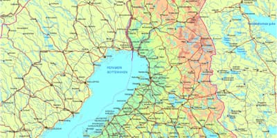 Карта на Финска патот