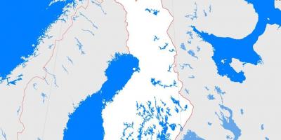Карта на Финска преглед